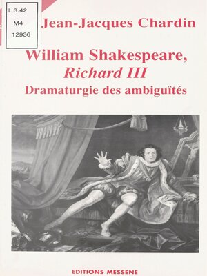 cover image of William Shakespeare, «Richard III»
